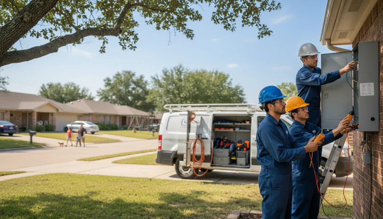 Certified electrician providing emergency electrical services in Batesville, AR